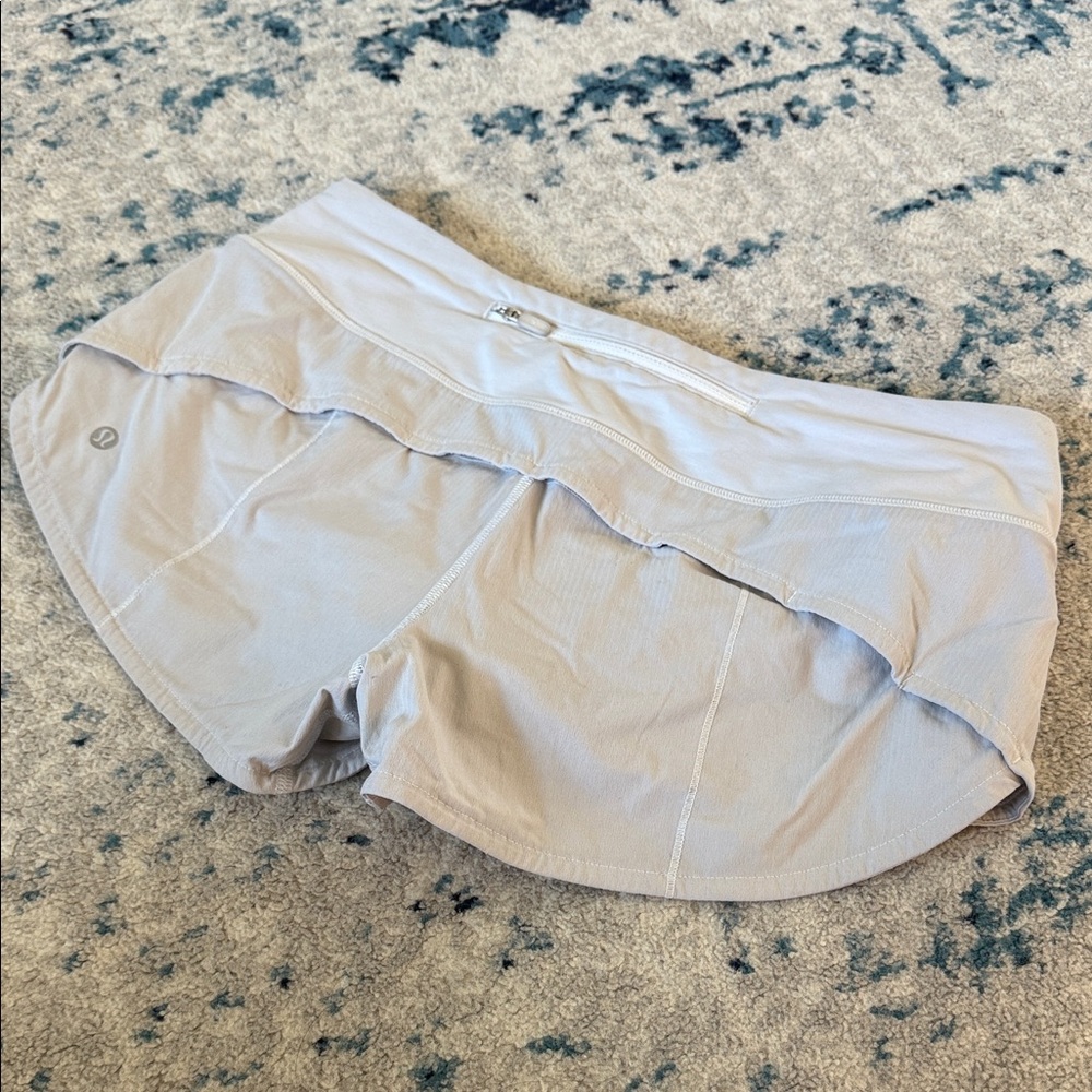 lululemon athletica Light Gray Athletic Shorts